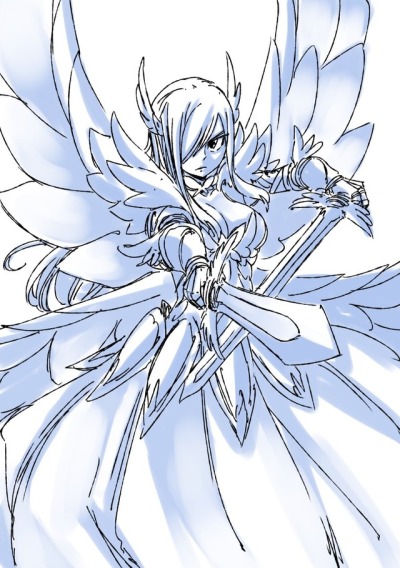 400x568 fairy tail erza tumblr - Fairy Tail Erza Drawing