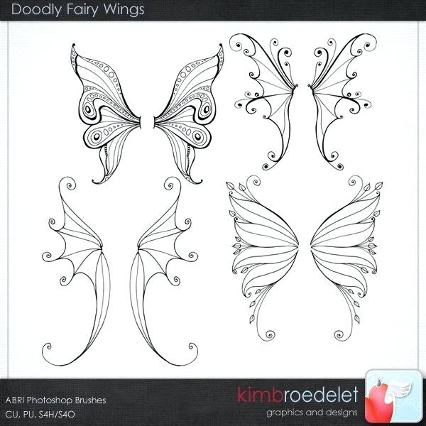 600x600 Fairy Wing Drawing Zoom Umerkulovb - Fairy Wings Drawing