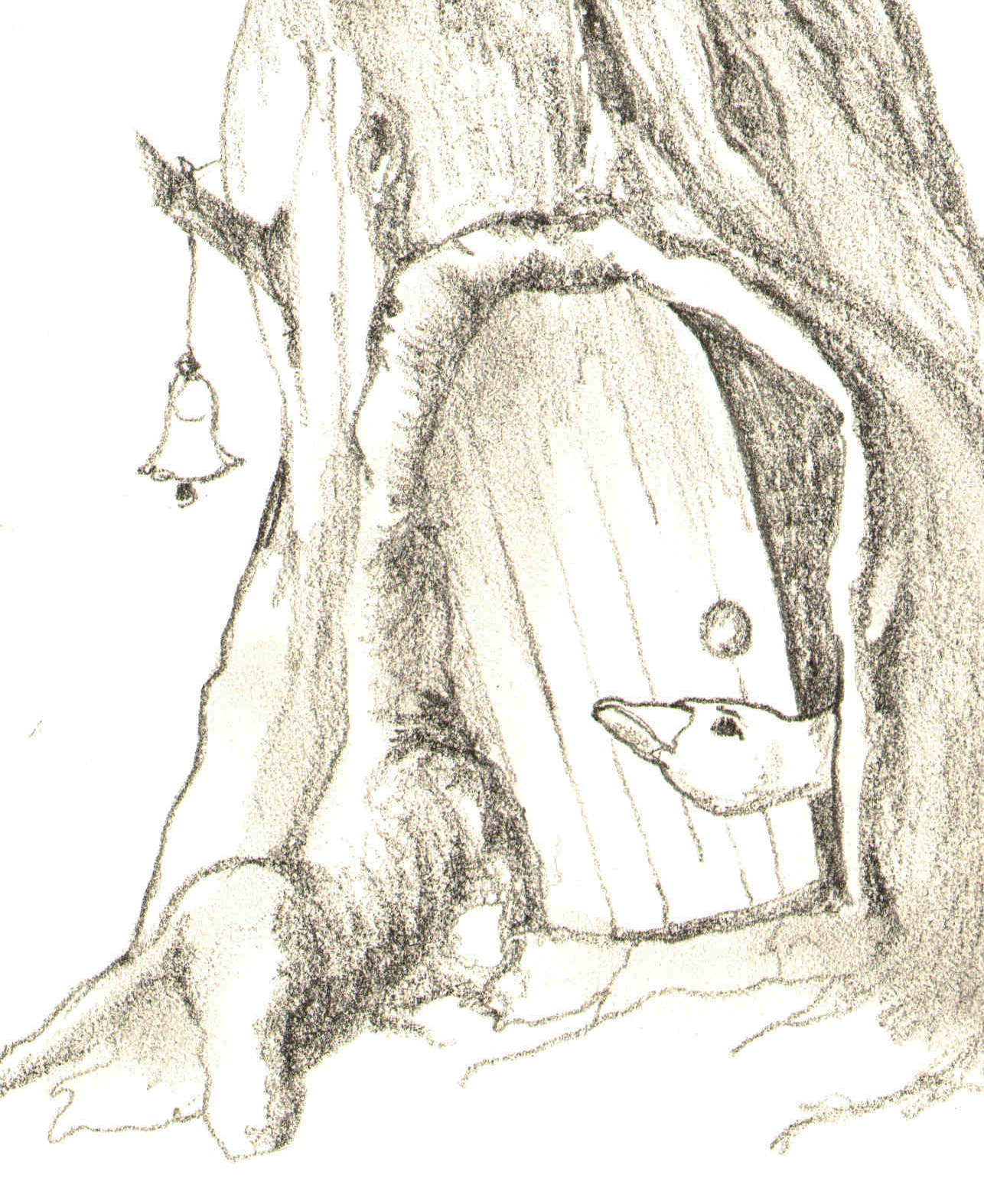 1286x1574 unexpected visitors fairytale drawings alison fennell art has - Fairytale Drawings