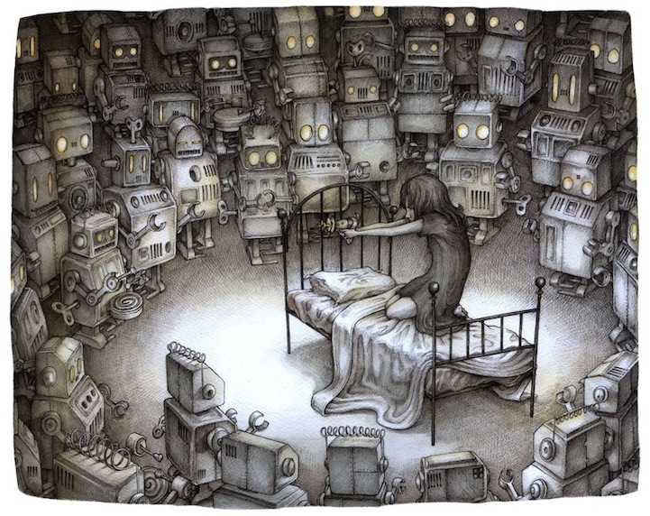 721x572 Wonderfully Creative Fairy Tale Inspired Illustrations - Fairytale Drawings