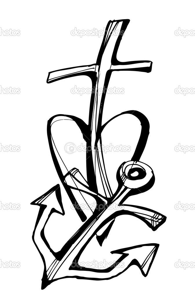 673x1023 drawings of crosses faith - Faith Drawing