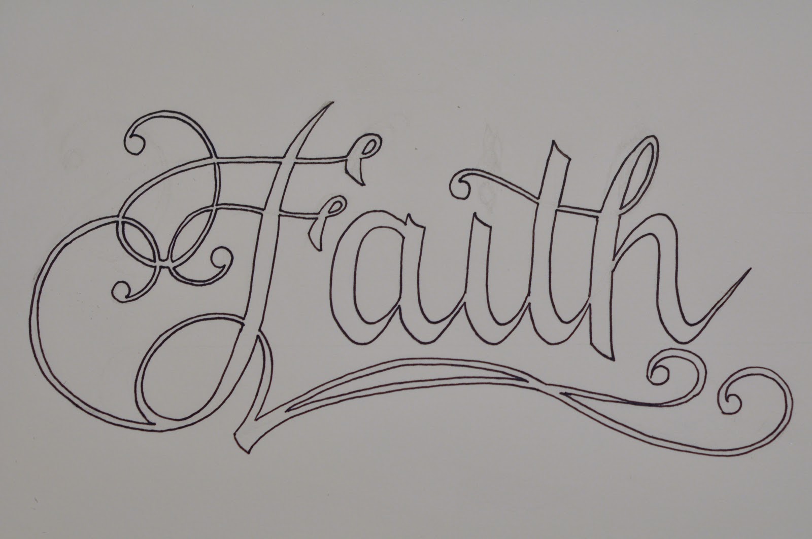 Faith Drawing at Explore collection of Faith Drawing