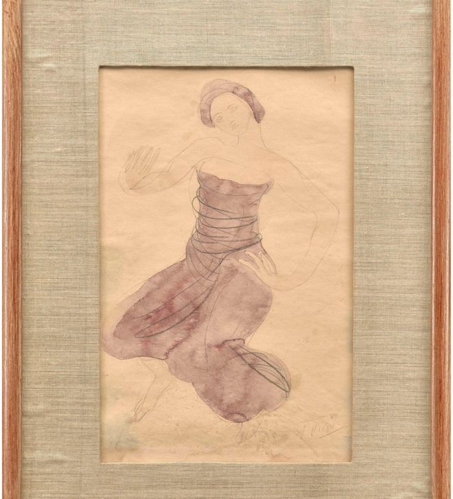 660x727 bbc's fake or fortune reveals woman's 'rodin' sketch as fake - Fake Drawing