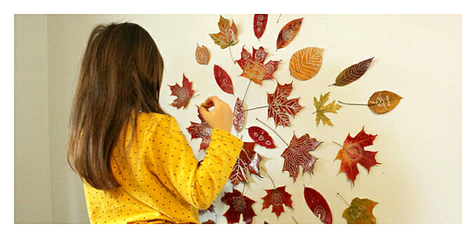 680x340 bring fall's beauty indoors with these autumn leaf crafts for kids - Fall Drawing Ideas For Kids