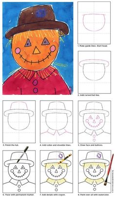 236x403 Best Thanksgiving Drawing Ideas Easy Thanksgiving Drawing - Fall Drawing Ideas For Kids