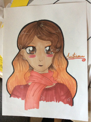 320x428 fall drawings on paigeeworld pictures of fall - Fall Drawings