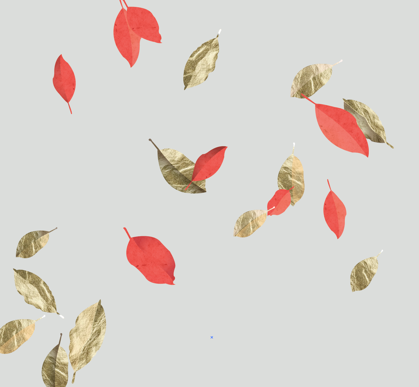 1452x1340 christa pierce illustration blog falling leaves, drawing deer - Fall Leaves Drawing