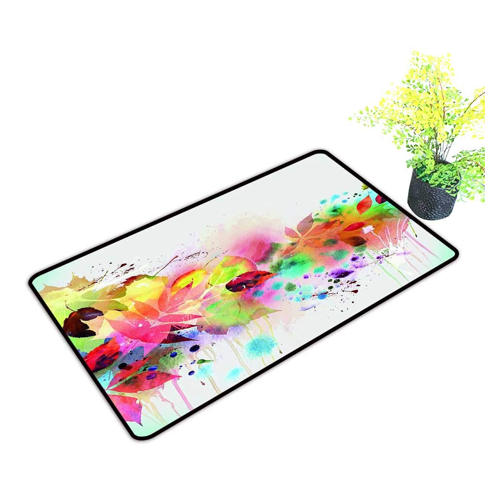 1000x1000 Gmnalahome Waterproof Indoor Door Mat Fall Scene - Fall Scene Drawing