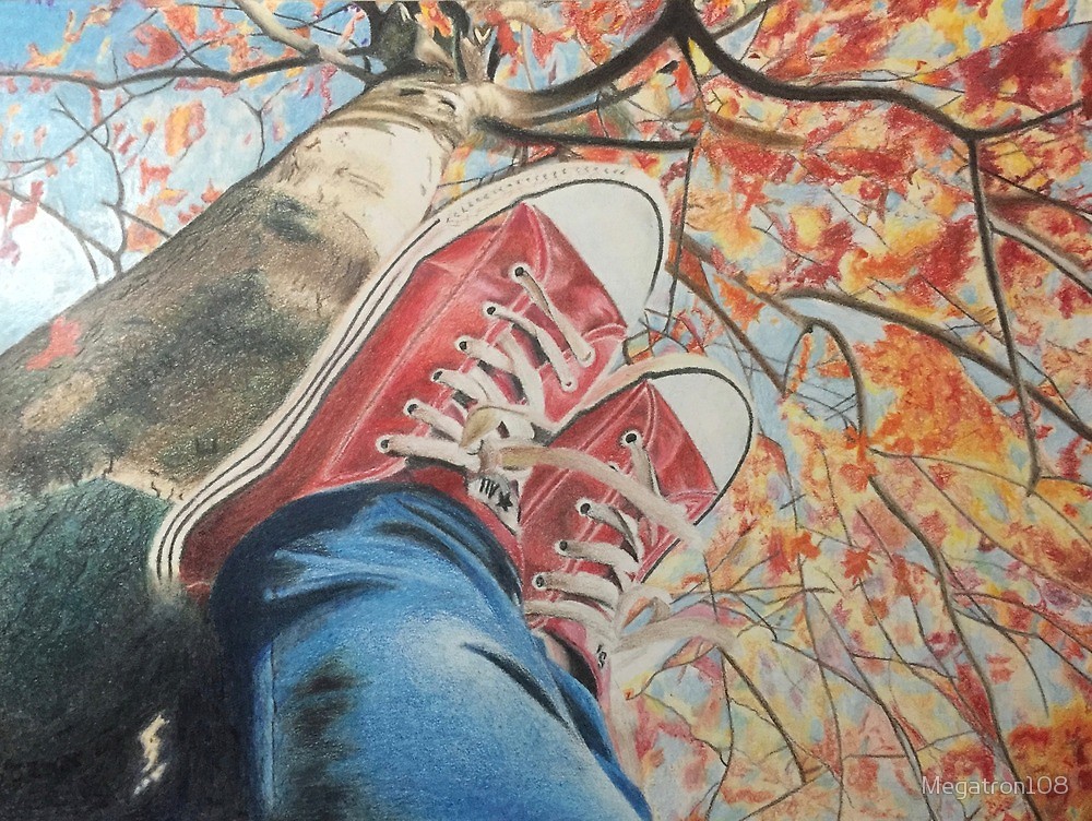 1000x752 Fall Scene Drawing - Fall Scene Drawing