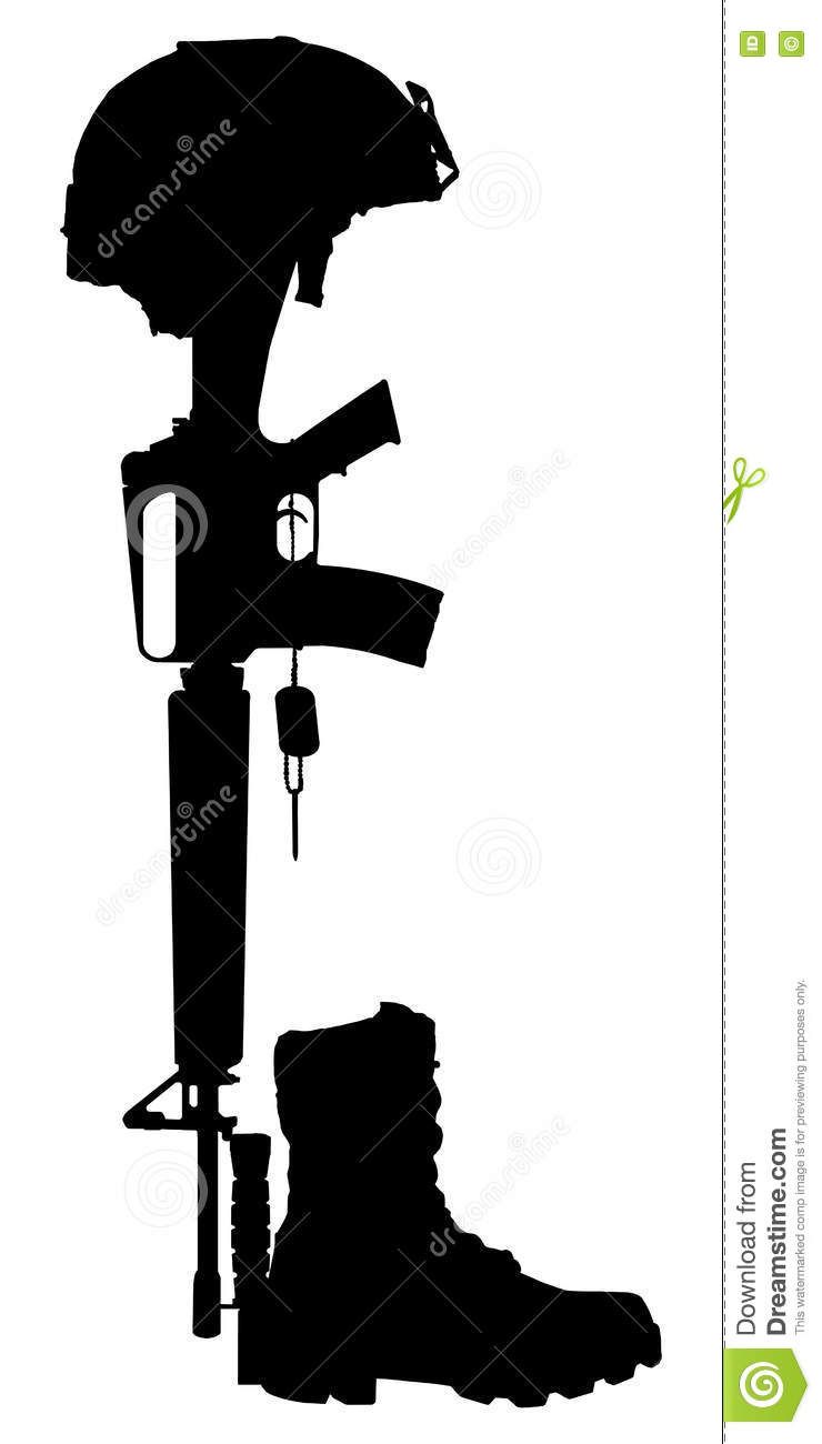 740x1300 Image Result For Fallen Soldiers Memorial Silhouettes - Fallen Soldier Drawing