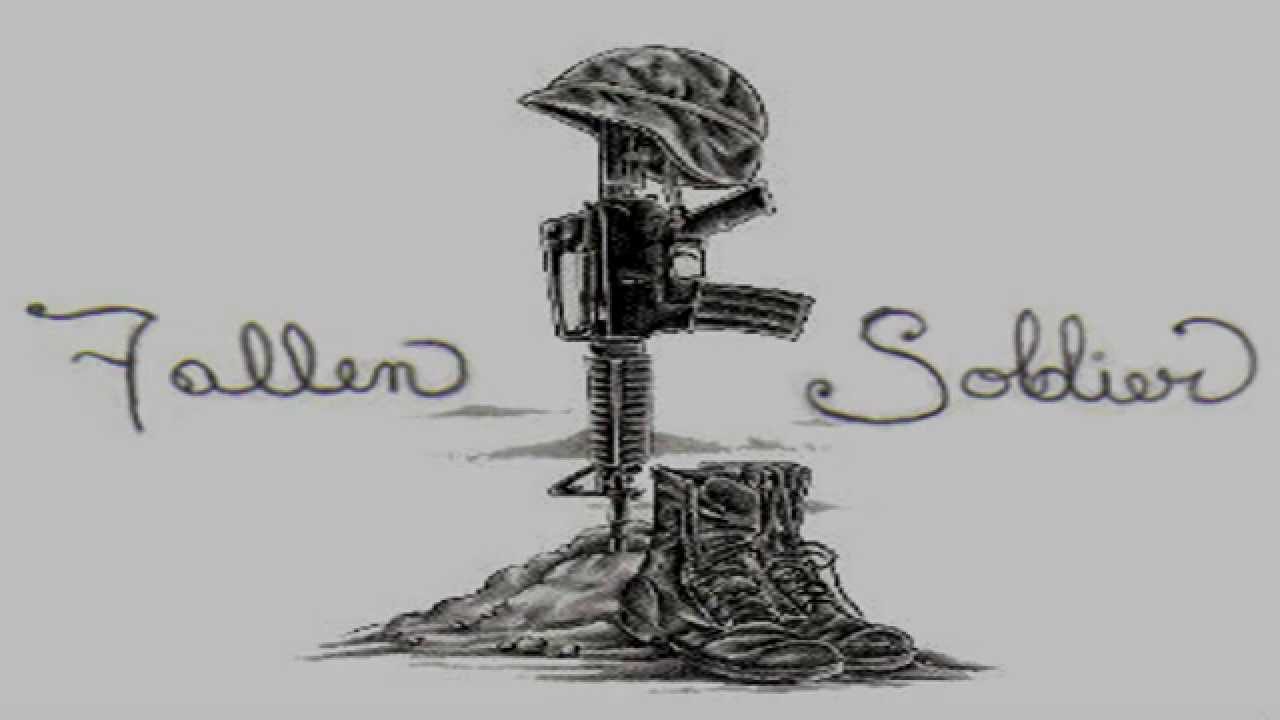 1280x720 Demarco - Fallen Soldier Drawing