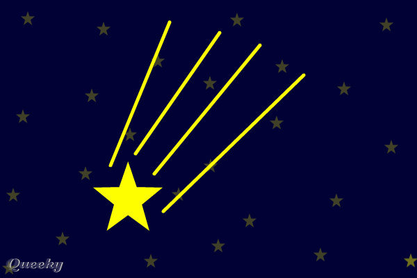 600x400 falling star an abstract speedpaint drawing - Falling Star Drawing