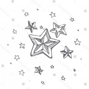 Falling Star Drawing at PaintingValley.com | Explore collection of ...