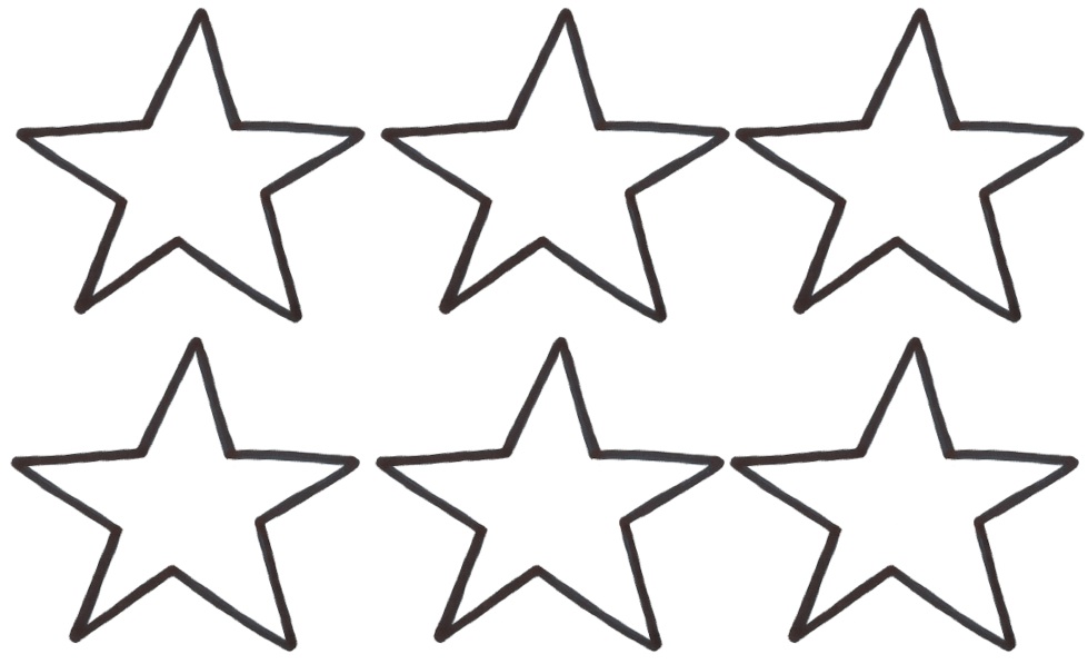 979x597 star drawing template falling stars clipart small star - Falling Star Drawing