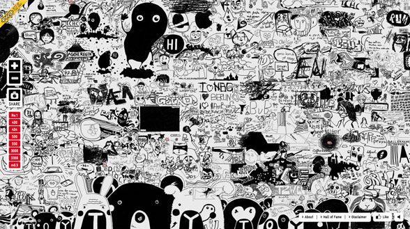 588x329 Wall Of Fame Crowd Sourcing Digital Graffiti - Fame Drawing