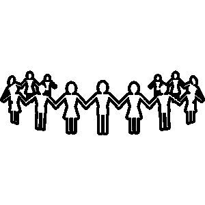 300x300 Clip Art Church Family And Friend Clipart - Family And Friends Drawing