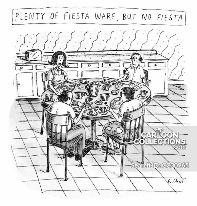 800x838 Family Dinner Cartoons And Comics - Family Dinner Drawing