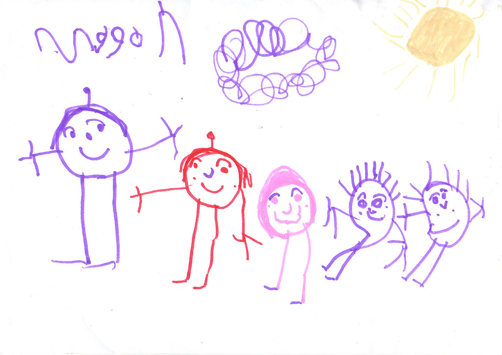 1024x724 The World's Best Photos - Family Drawing For Preschoolers