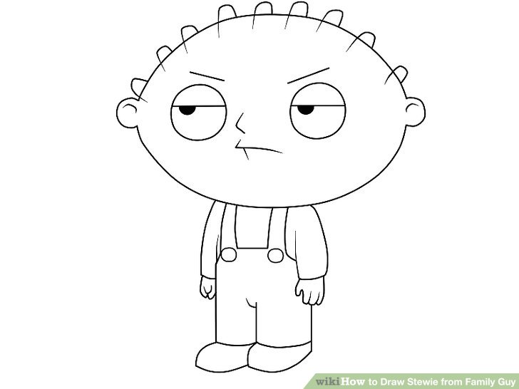 728x546 how to draw stewie from family guy - Family Guy Drawings