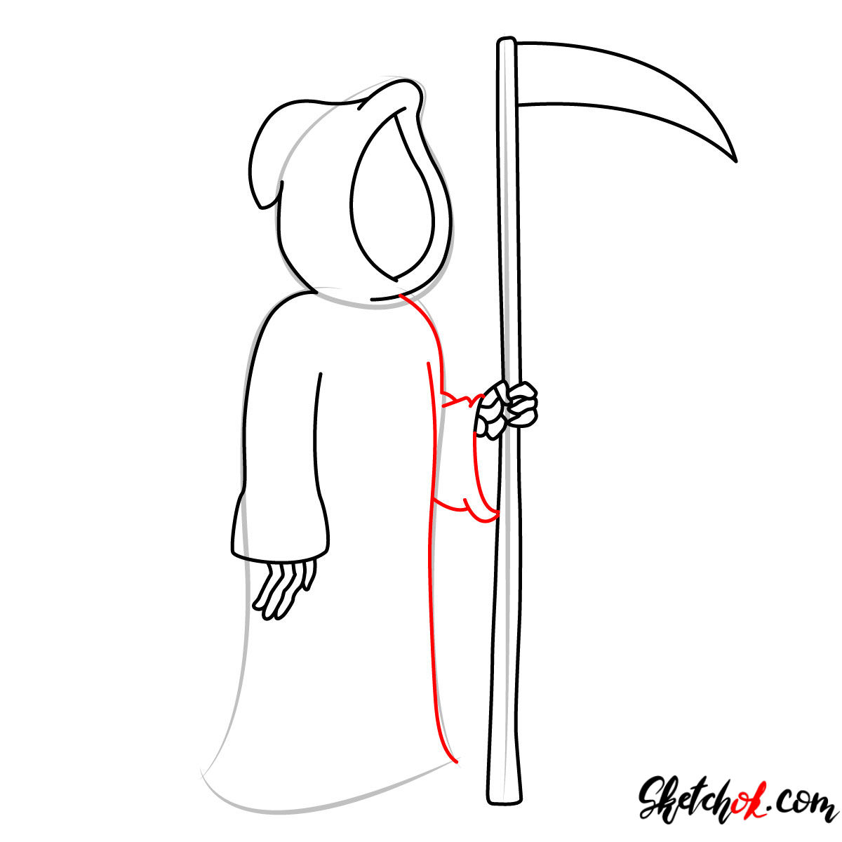 1200x1200 how to draw death from family guy series - Family Guy Drawings