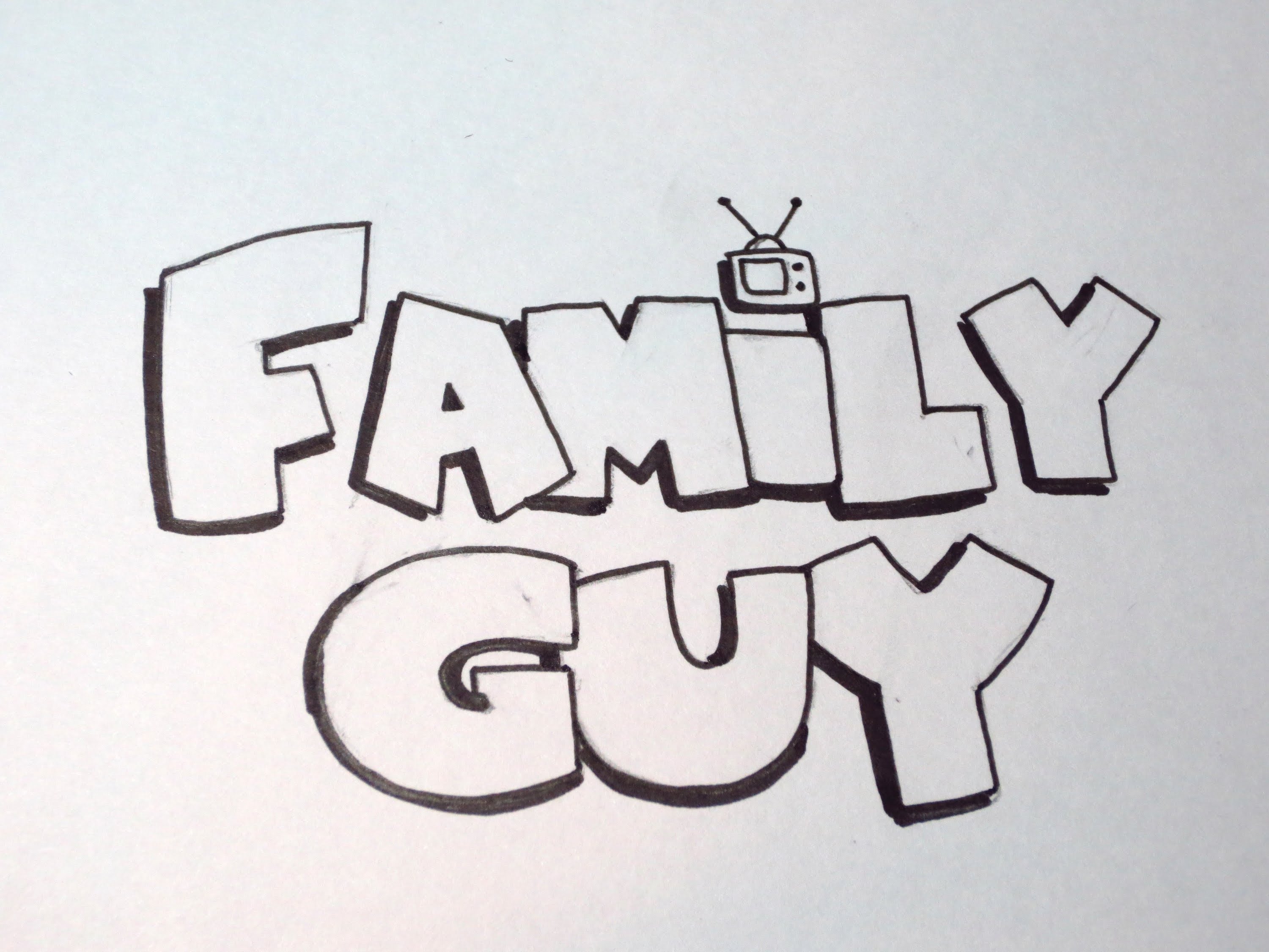 3000x2250 migos drawing family guy for free download - Family Guy Drawings