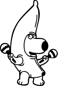 200x299 Banana Brian - Family Guy Drawings
