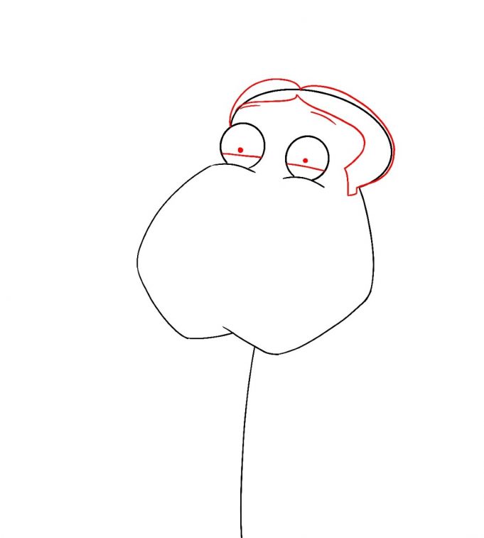 681x757 how to draw quagmire from family guy - Family Of 4 Drawing