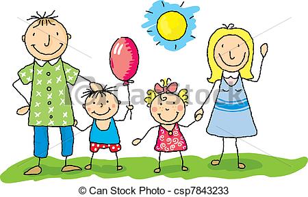 450x288 Huge Collection Of 'me And My Family Drawing' Download More Than - Family Picture Drawing