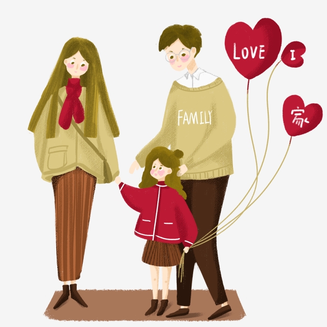 640x640 New Years Reunion Hand Painted New Years Day Family Reunion, New - Family Reunion Drawing