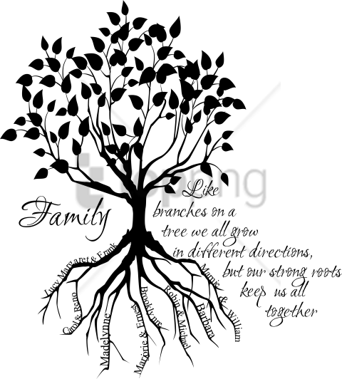 480x532 Sketch Family Tree Drawing Png Image With Transparent Background - Family Tree Drawing Free