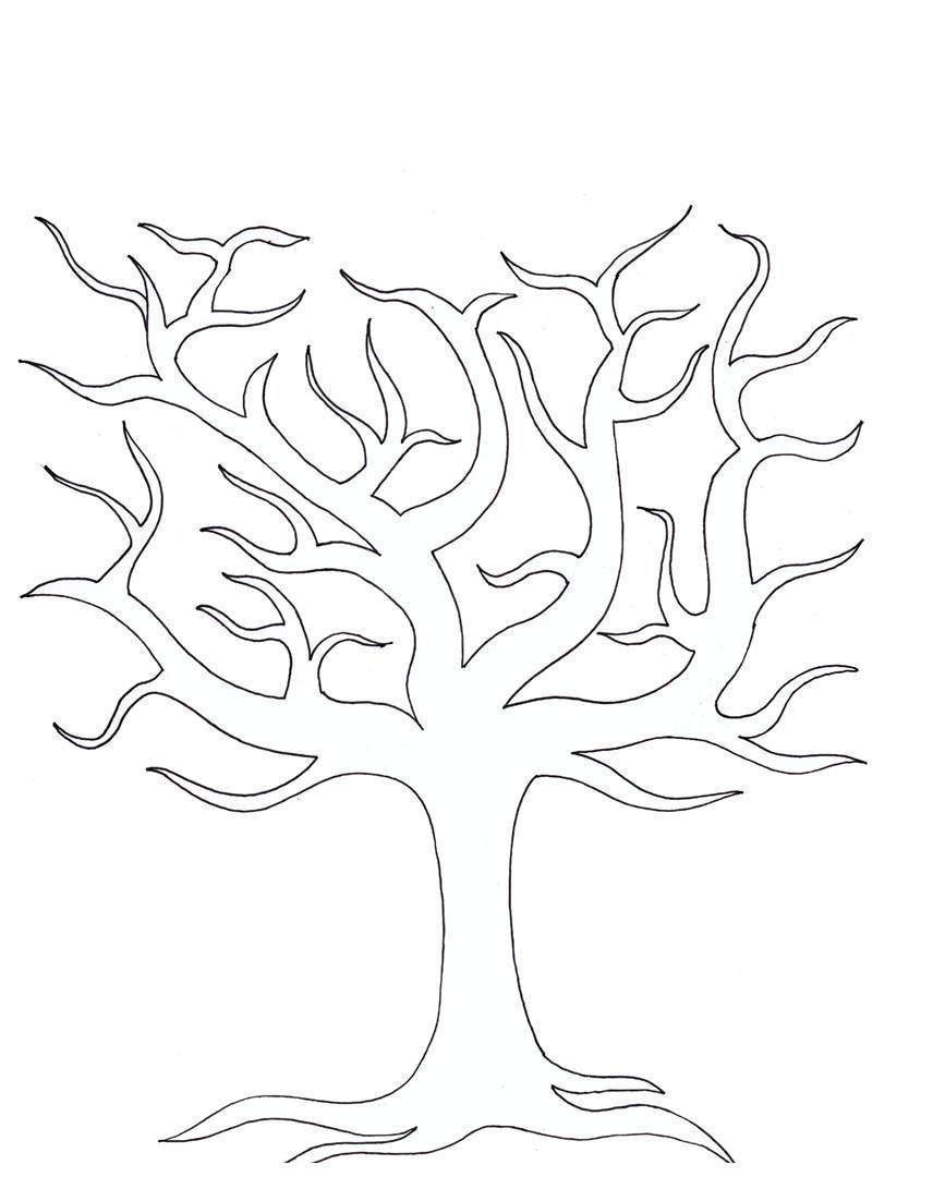 856x1102 wonderful family tree clipart hand drawing template generation - Family Tree Line Drawing