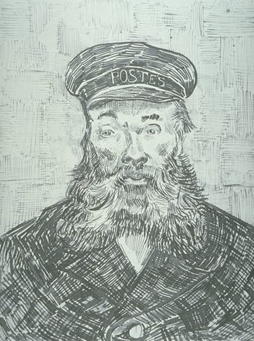 362x486 Cross Contour - Famous Contour Drawings