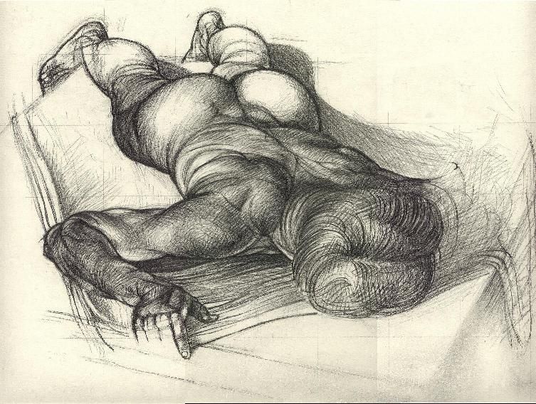 753x568 Jeno Barcsay - Famous Figure Drawing Artists