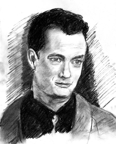 400x496 Pencil Drawings Of Famous People - Famous People Drawing