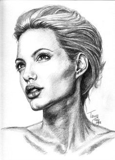 236x330 Famous People Drawn Pencil Portrait - Famous People Drawing