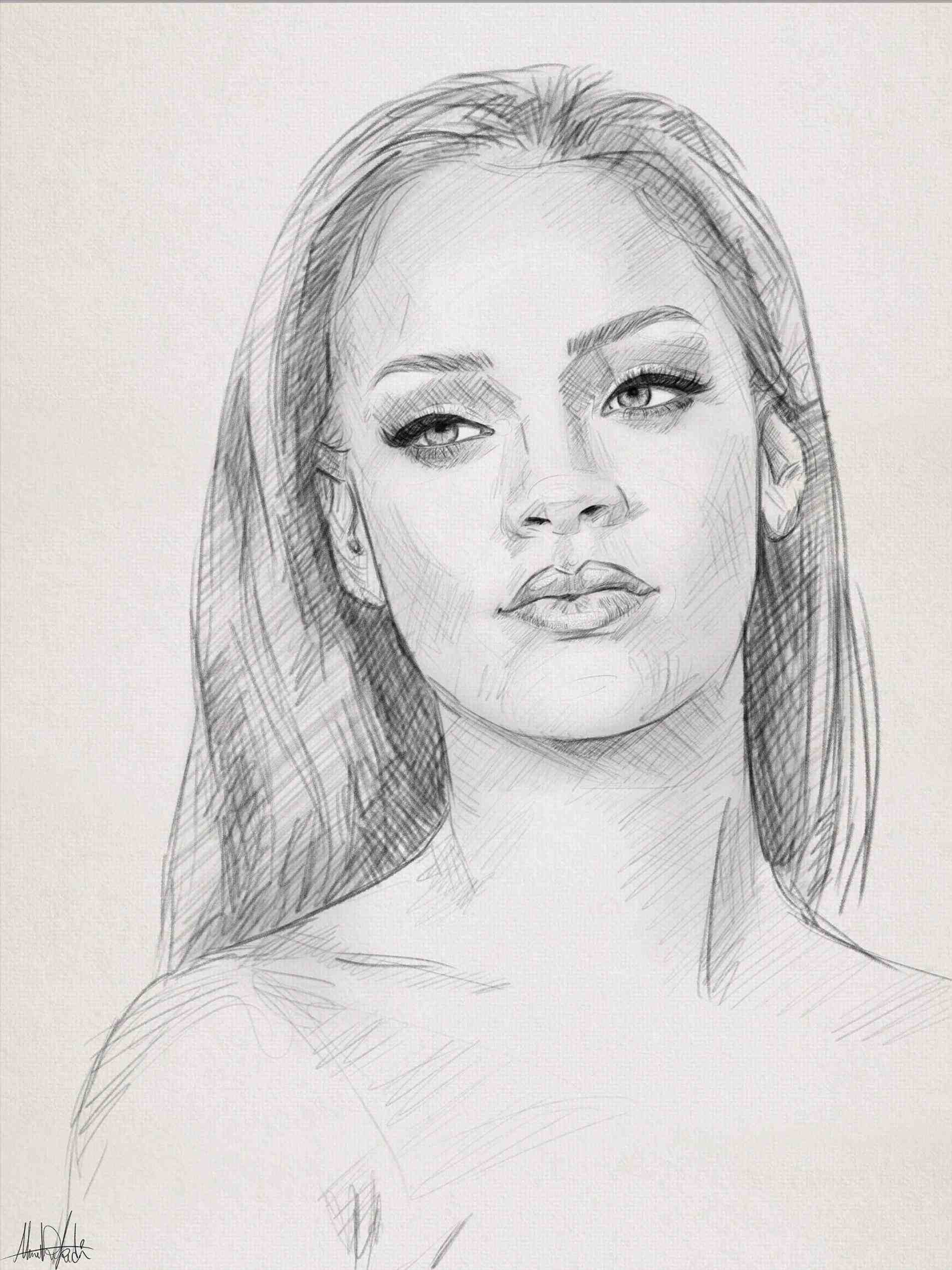 Drawings Of Famous People Carinewbi