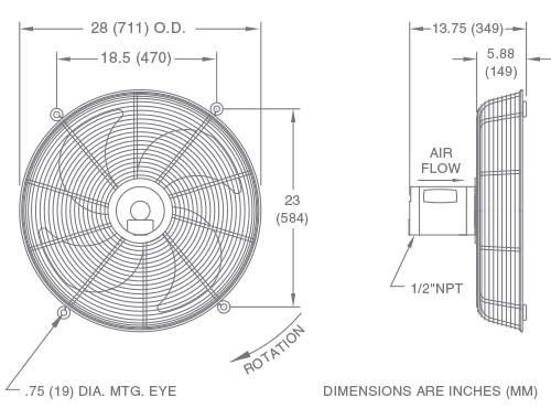 500x370 Krenz Company - Fan Drawing