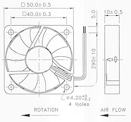 452x421 Mechanical Drawings - Fan Drawing