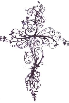 236x354 Pictures Of Fancy Cross Tattoo Designs - Fancy Cross Drawing