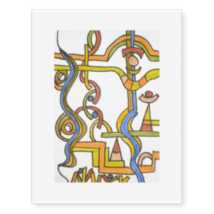 307x307 Drawing Temporary Tattoos Zazzle - Fancy Cross Drawing