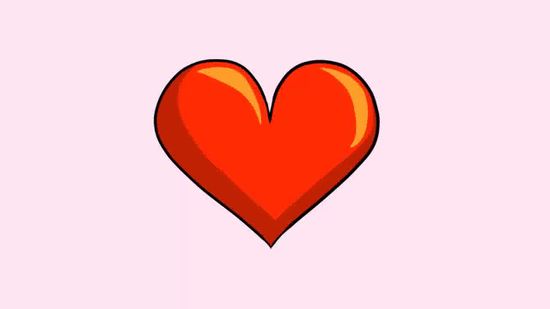 550x309 Easy Ways To Draw A Heart - Fancy Heart Drawing