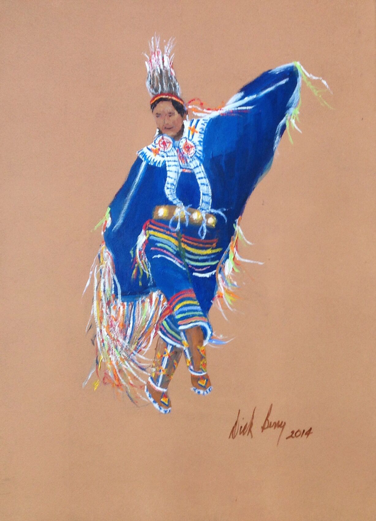 Fancy Shawl Dancer Drawing at Explore collection