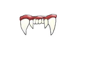 300x200 How To Draw Fangs - Fangs Drawing