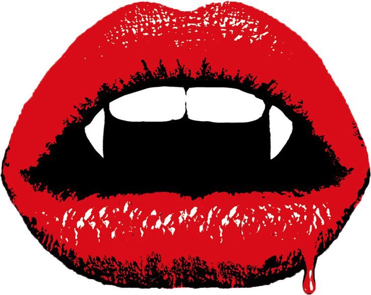 736x585 Vampire Teeth Drawing - Fangs Drawing