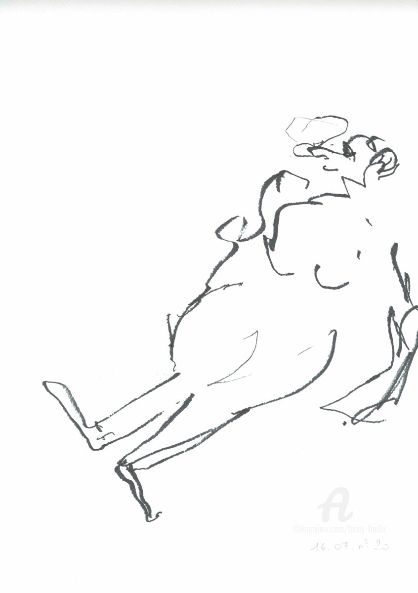 846x1200 la vie est dure drawing - Fanny Drawing