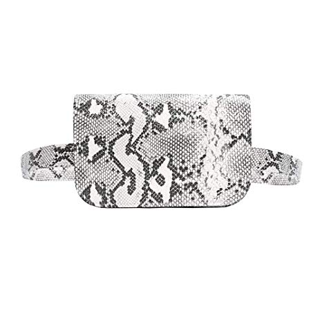 466x466 Pu Leather Elegant Fanny Pack Fashion Snakeskin - Fanny Pack Drawing