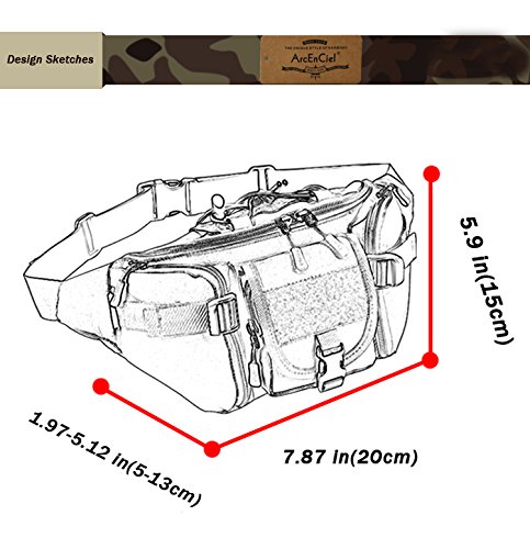 483x500 hip pack tactical waist packs waterproof waist bag - Fanny Pack Drawing