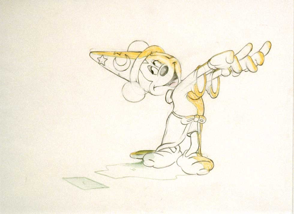 980x716 Fantasia Production Drawing Animation Sensations - Fantasia Drawings