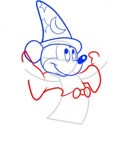 246x302 How To Draw How To Draw Fantasia, Wizard Mickey - Fantasia Drawings