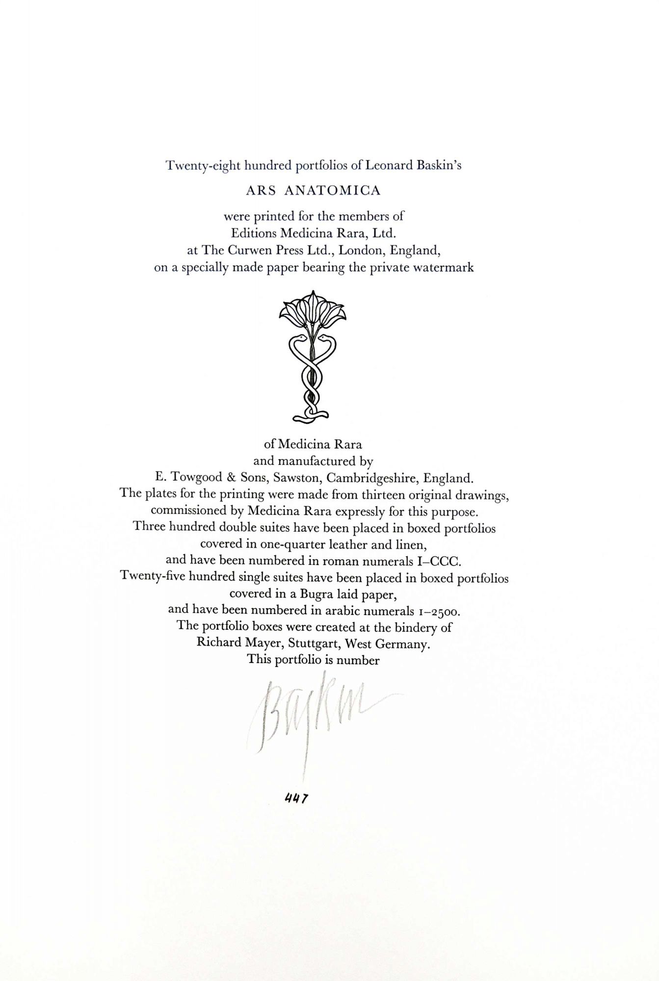 1343x2000 Ars Anatomica A Medical Fantasia Thirteen Drawings Leonard Baskin - Fantasia Drawings